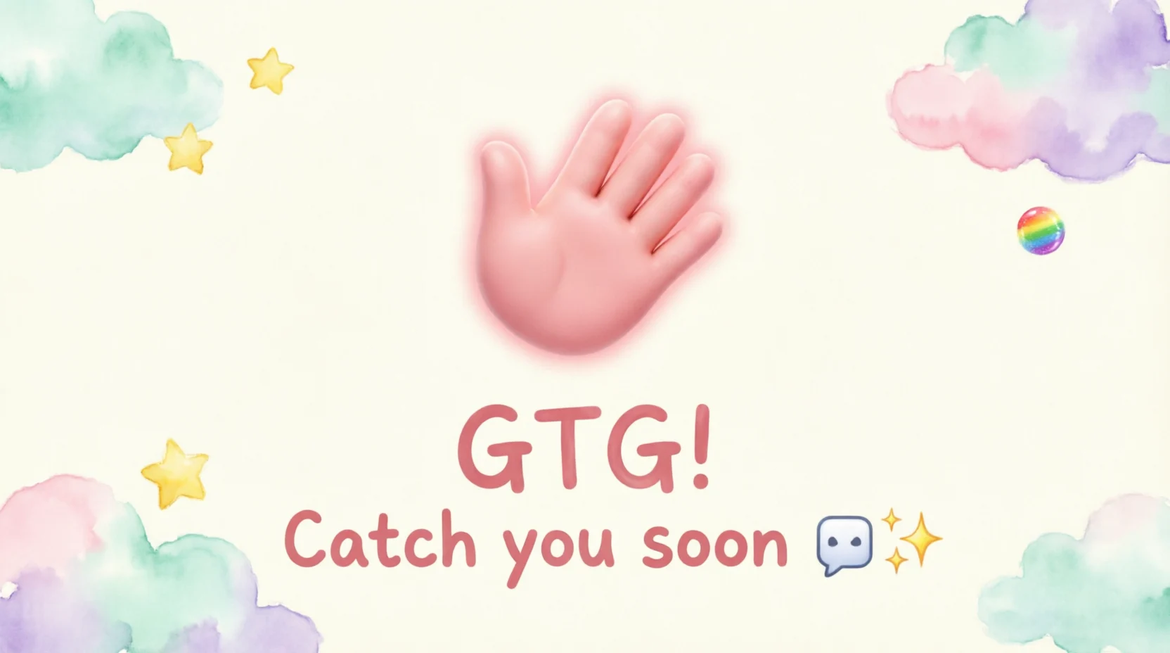 what does gtg mean from a girl