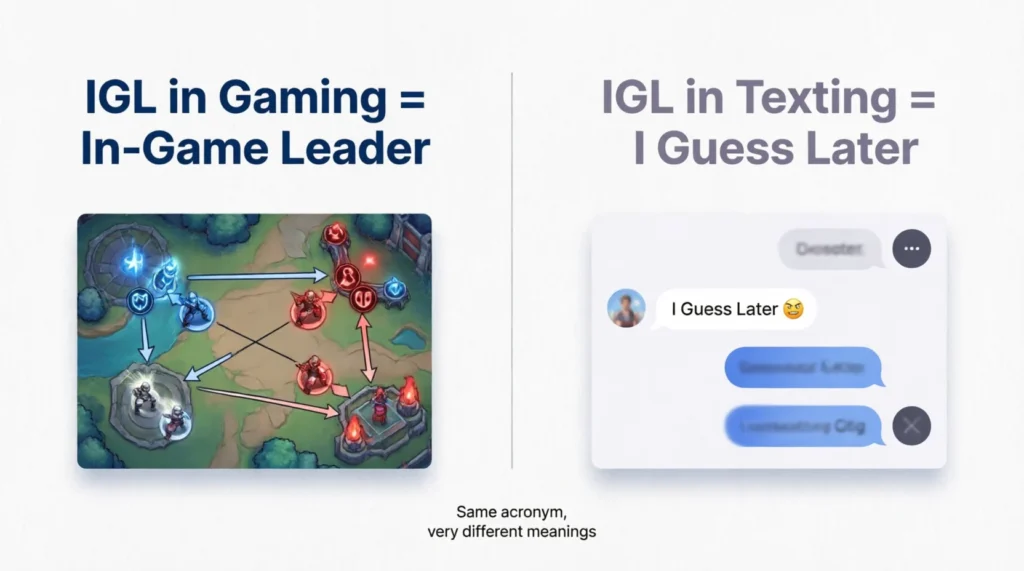 What Does IGL Mean in Text?