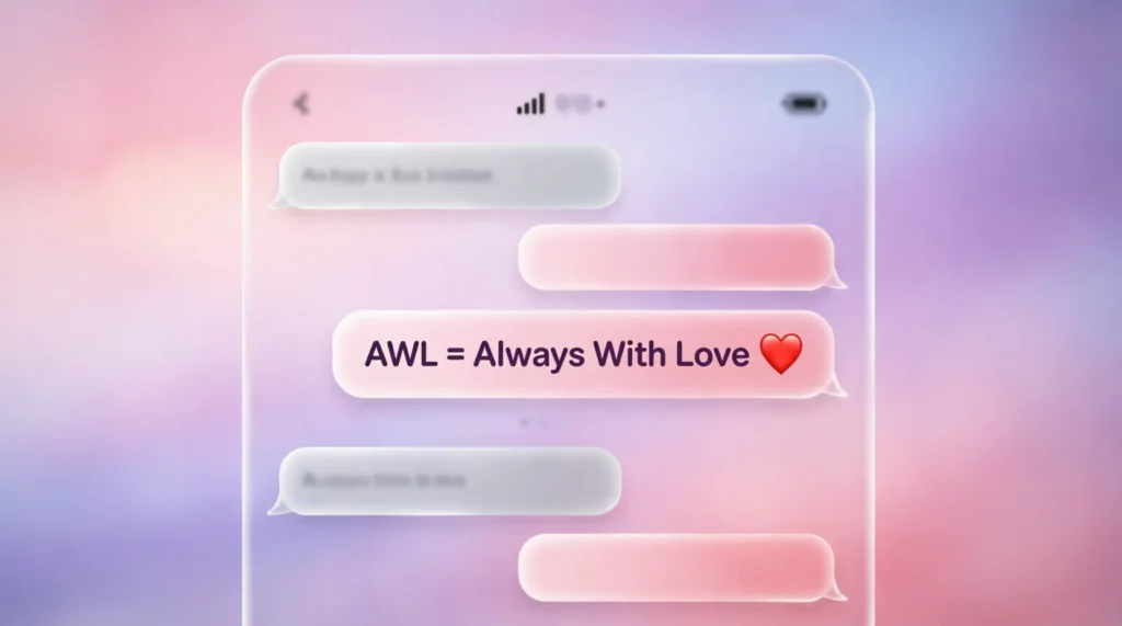 What Does AWL Mean in Text?