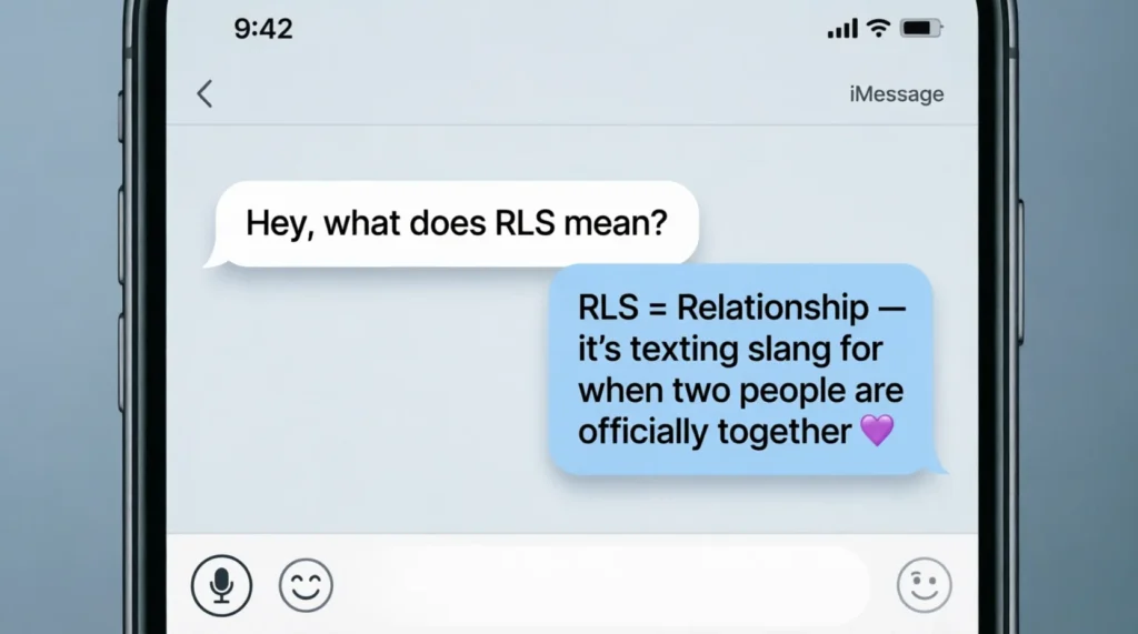 RLS Meaning in Text Messages