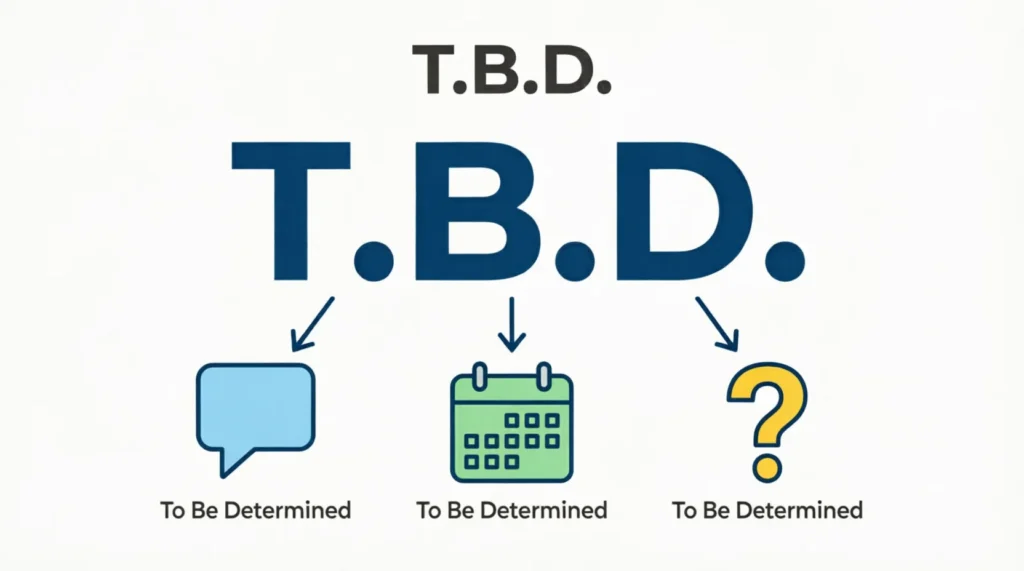 TBD Full Form in Chat